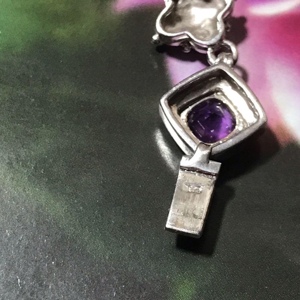 14kt. GIA .925 solid sterling Art Deco, 14kt 💕 - Picture 6 of 7